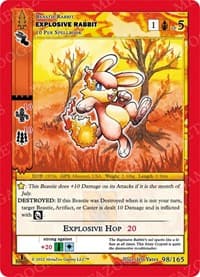Explosive Rabbit - Wilderness: First Edition - MetaZoo card