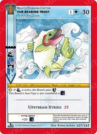 Fur Bearing Trout - Wilderness: First Edition - MetaZoo card