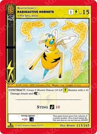 Radioactive Hornets - Wilderness: First Edition - MetaZoo card