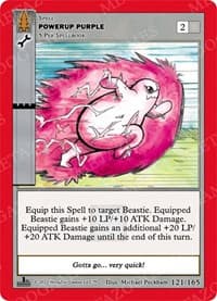Powerup Purple - Wilderness: First Edition - MetaZoo card
