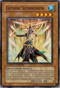 Gemini Summoner - Sneak Preview Series 3 - YuGiOh card