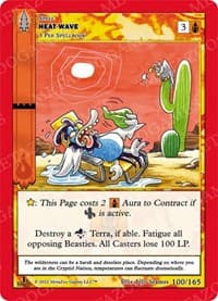 Heat Wave - Wilderness: First Edition - MetaZoo card