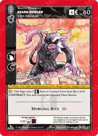 Ozark Howler - Wilderness: First Edition - MetaZoo card