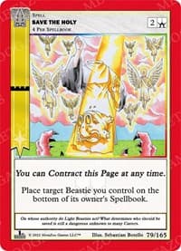Save the Holy - Wilderness: First Edition - MetaZoo card