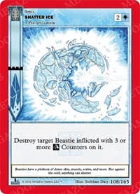 Shatter Ice - Wilderness: First Edition - MetaZoo card
