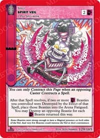 Spirit Veil - Wilderness: First Edition - MetaZoo card