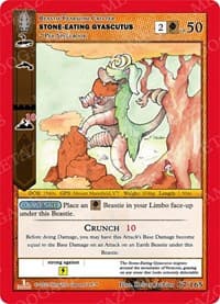 Stone-Eating Gyascutus - Wilderness: First Edition - MetaZoo card