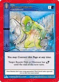 Sudden Camouflage - Wilderness: First Edition - MetaZoo card