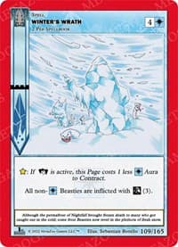 Winter's Wrath - Wilderness: First Edition - MetaZoo card