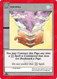 Void Spell - Wilderness: First Edition - MetaZoo card