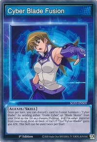 Cyber Blade Fusion - Speed Duel GX: Duel Academy Box - YuGiOh card