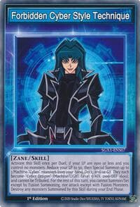Forbidden Cyber Style Technique - Speed Duel GX: Duel Academy Box - YuGiOh card
