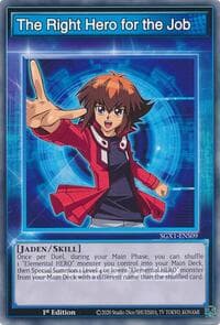 The Right Hero for the Job - Speed Duel GX: Duel Academy Box - YuGiOh card