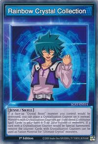 Rainbow Crystal Collection - Speed Duel GX: Duel Academy Box - YuGiOh card