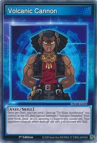Volcanic Cannon - Speed Duel GX: Duel Academy Box - YuGiOh card