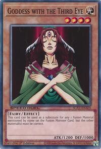 Goddess with the Third Eye - Speed Duel GX: Duel Academy Box - YuGiOh card