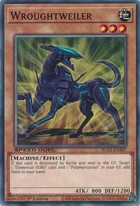Wroughtweiler - Speed Duel GX: Duel Academy Box - YuGiOh card