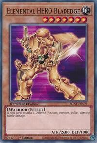 Elemental HERO Bladedge - Speed Duel GX: Duel Academy Box - YuGiOh card
