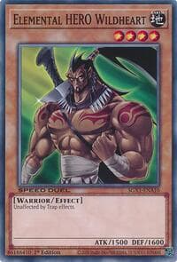 Elemental HERO Wildheart - Speed Duel GX: Duel Academy Box - YuGiOh card