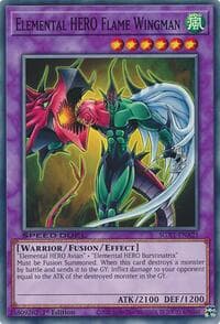 Elemental HERO Flame Wingman - Speed Duel GX: Duel Academy Box - YuGiOh card