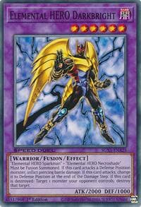 Elemental HERO Darkbright - Speed Duel GX: Duel Academy Box - YuGiOh card