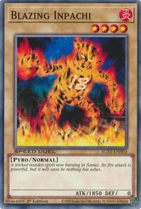Blazing Inpachi - Speed Duel GX: Duel Academy Box - YuGiOh card