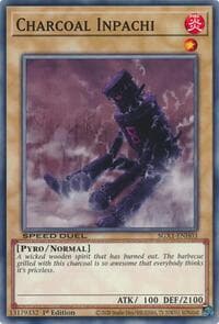 Charcoal Inpachi - Speed Duel GX: Duel Academy Box - YuGiOh card