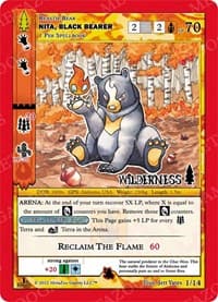 Nita, Black Bearer - Wilderness: First Edition Tribal Theme Decks - MetaZoo card