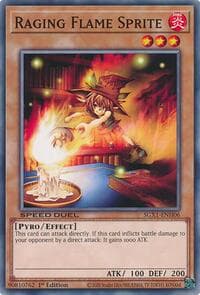 Raging Flame Sprite - Speed Duel GX: Duel Academy Box - YuGiOh card