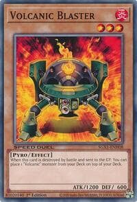 Volcanic Blaster - Speed Duel GX: Duel Academy Box - YuGiOh card