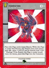 Powerup Red (Forest) - Wilderness: First Edition Tribal Theme Decks - MetaZoo card