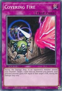 Covering Fire - Speed Duel GX: Duel Academy Box - YuGiOh card