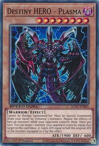 Destiny HERO - Plasma - Speed Duel GX: Duel Academy Box - YuGiOh card