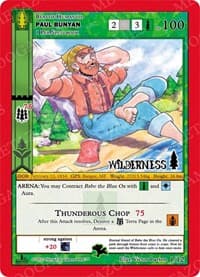 Paul Bunyan - Wilderness: First Edition Tribal Theme Decks - MetaZoo card