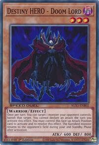 Destiny HERO - Doom Lord - Speed Duel GX: Duel Academy Box - YuGiOh card
