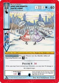 Janet and Rosetta Van de Voort - Wilderness: First Edition Tribal Theme Decks - MetaZoo card