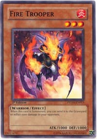 Fire Trooper - Phantom Darkness - YuGiOh card