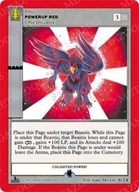 Powerup Red (Frost) - Wilderness: First Edition Tribal Theme Decks - MetaZoo card