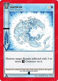 Shatter Ice - Wilderness: First Edition Tribal Theme Decks - MetaZoo card