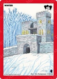 Winter - Wilderness: First Edition Tribal Theme Decks - MetaZoo card