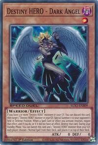 Destiny HERO - Dark Angel - Speed Duel GX: Duel Academy Box - YuGiOh card