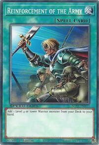 Reinforcement of the Army (B) - Speed Duel GX: Duel Academy Box - YuGiOh card
