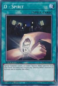 D - Spirit - Speed Duel GX: Duel Academy Box - YuGiOh card