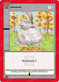 Bookmark (Light) - Wilderness: First Edition Tribal Theme Decks - MetaZoo card
