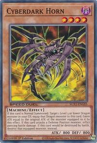 Cyberdark Horn - Speed Duel GX: Duel Academy Box - YuGiOh card