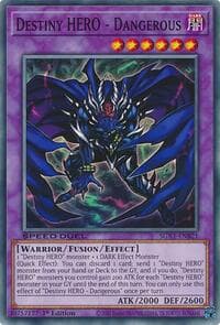 Destiny HERO - Dangerous - Speed Duel GX: Duel Academy Box - YuGiOh card
