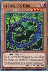 Cyberdark Keel - Speed Duel GX: Duel Academy Box - YuGiOh card