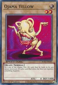Ojama Yellow - Speed Duel GX: Duel Academy Box - YuGiOh card