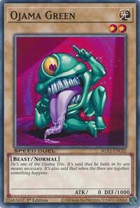 Ojama Green - Speed Duel GX: Duel Academy Box - YuGiOh card