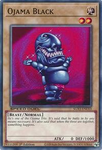 Ojama Black - Speed Duel GX: Duel Academy Box - YuGiOh card